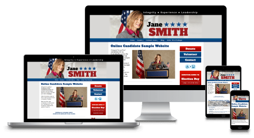Political website design